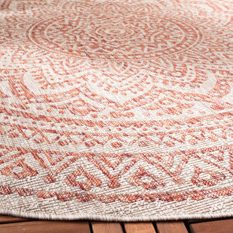 Safavieh Courtyard Cy8734 - 36512 Light Beige/Terracotta Rug - Safavieh - cy8734 - 36512 - 3r