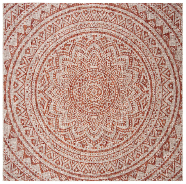 Safavieh Courtyard Cy8734 - 36512 Light Beige/Terracotta Rug - Safavieh - cy8734 - 36512 - 3r