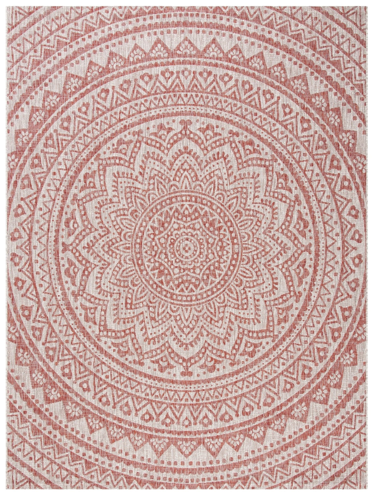 Safavieh Courtyard Cy8734 - 36512 Light Beige/Terracotta Rug - Safavieh - cy8734 - 36512 - 3r