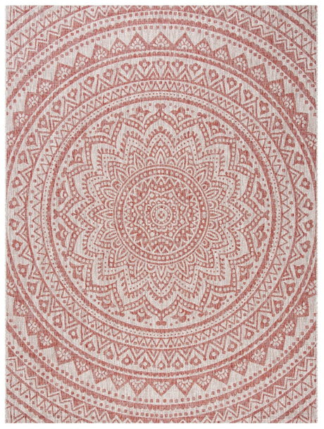 Safavieh Courtyard Cy8734 - 36512 Light Beige/Terracotta Rug - Safavieh - cy8734 - 36512 - 3r