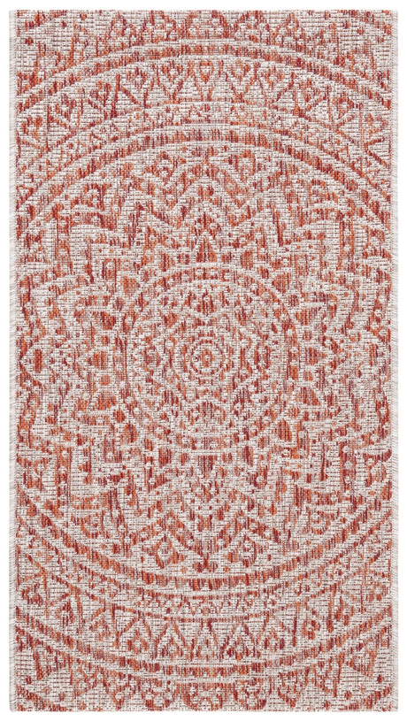 Safavieh Courtyard Cy8734 - 36512 Light Beige/Terracotta Rug - Safavieh - cy8734 - 36512 - 3r