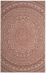 Safavieh Courtyard Cy8734 - 36512 Light Beige/Terracotta Rug - Safavieh - cy8734 - 36512 - 4