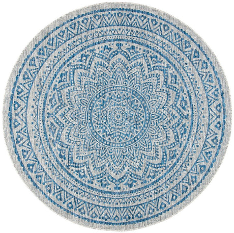 Safavieh Courtyard Cy8734 - 36812 Light Grey/Blue Rugs - Safavieh - cy8734 - 36812 - 214