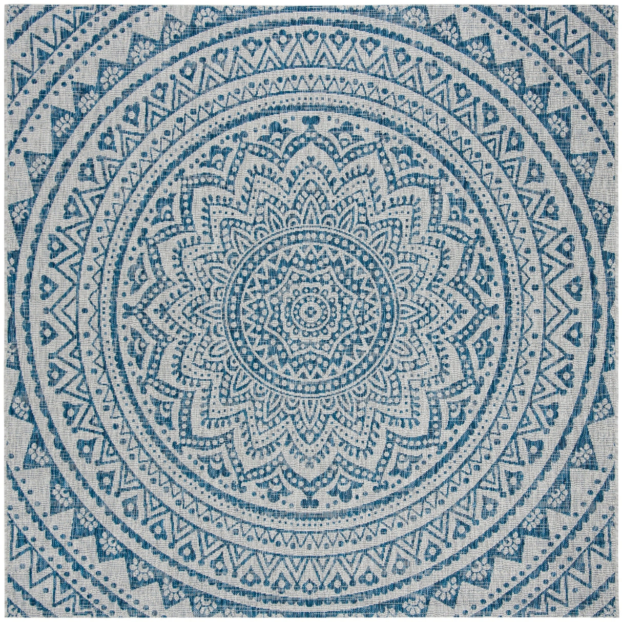 Safavieh Courtyard Cy8734 - 36812 Light Grey/Blue Rugs - Safavieh - cy8734 - 36812 - 214