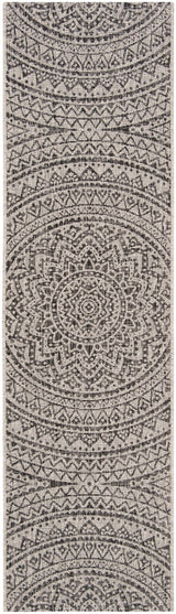 Safavieh Courtyard Cy8734 - 37612 Light Grey/Black Rug - Safavieh - cy8734 - 37612 - 25