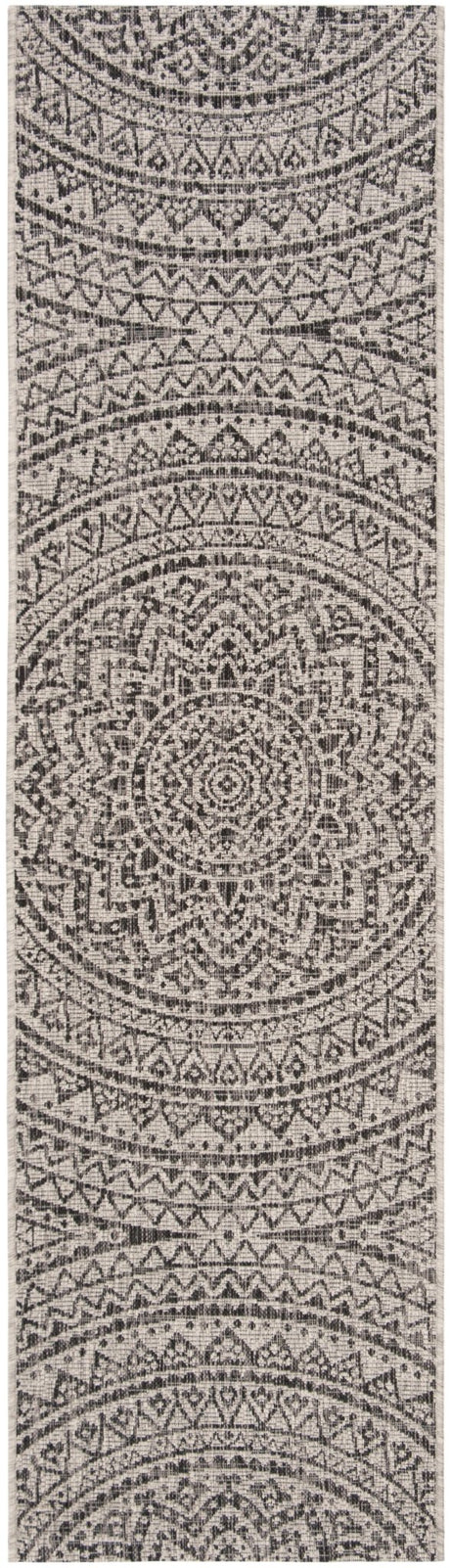 Safavieh Courtyard Cy8734 - 37612 Light Grey/Black Rug - Safavieh - cy8734 - 37612 - 25