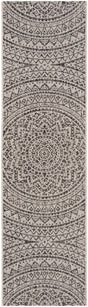 Safavieh Courtyard Cy8734 - 37612 Light Grey/Black Rug - Safavieh - cy8734 - 37612 - 25