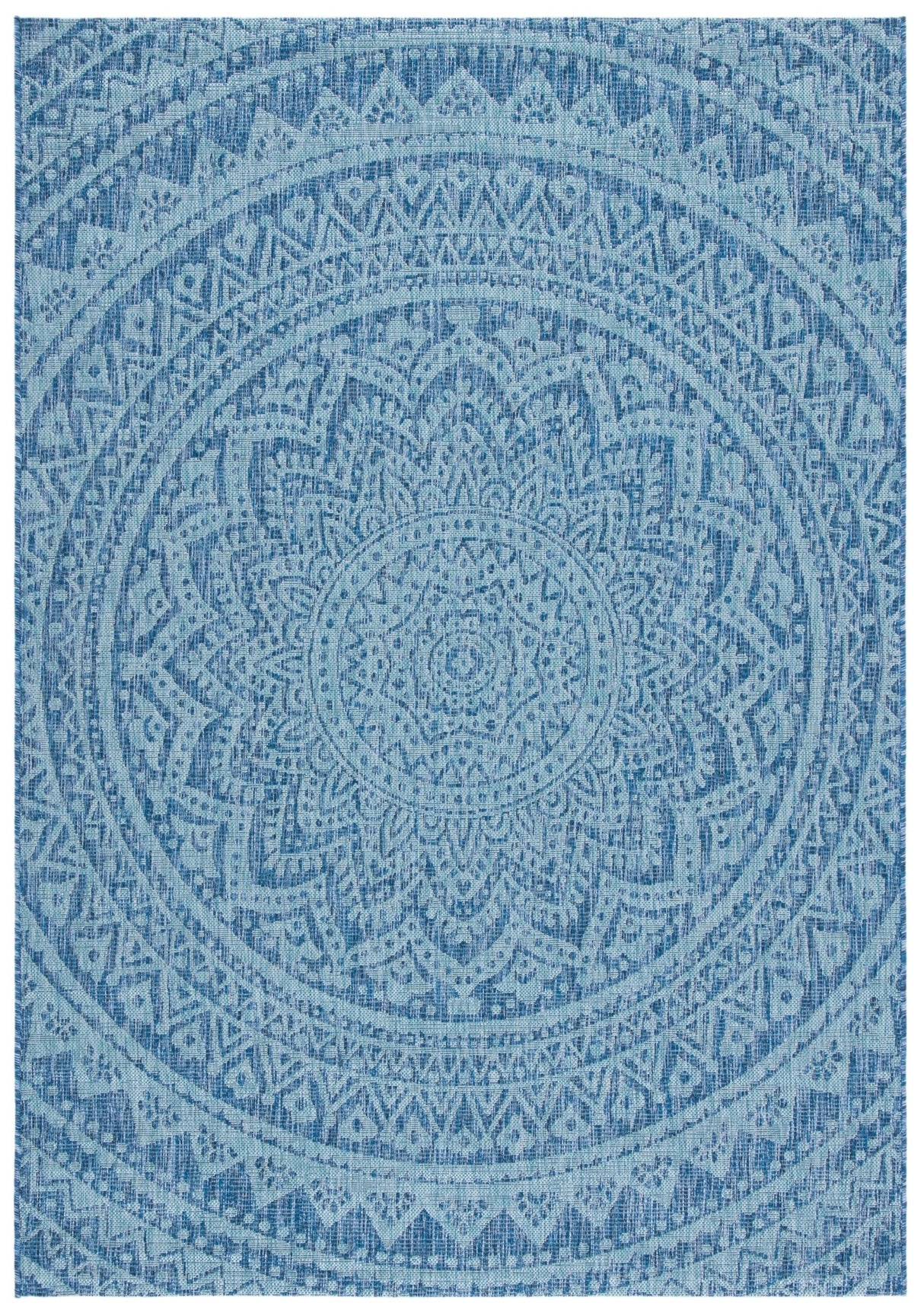 Safavieh Courtyard Cy8734 - 39421 Navy/Aqua Rugs - Safavieh - cy8734 - 39421 - 2