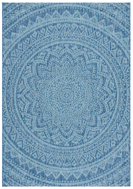 Safavieh Courtyard Cy8734 - 39421 Navy/Aqua Rugs - Safavieh - cy8734 - 39421 - 2