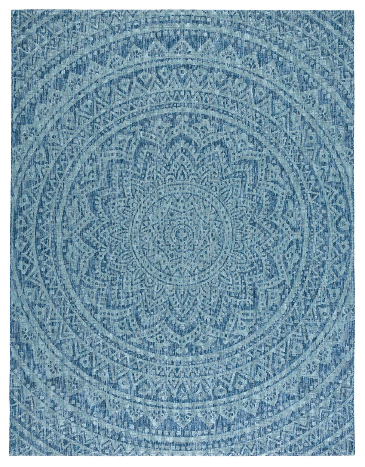 Safavieh Courtyard Cy8734 - 39421 Navy/Aqua Rugs - Safavieh - cy8734 - 39421 - 7r