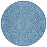 Safavieh Courtyard Cy8734 - 39421 Navy/Aqua Rugs - Safavieh - cy8734 - 39421 - 7r