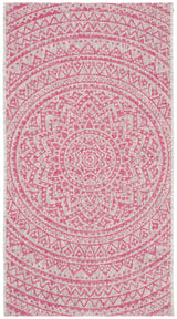 Safavieh Courtyard Cy8734 - 39712 Light Grey/Fuchsia Rug - Safavieh - cy8734 - 39712 - 28