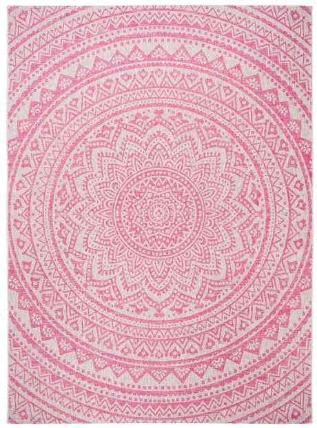 Safavieh Courtyard Cy8734 - 39712 Light Grey/Fuchsia Rug - Safavieh - cy8734 - 39712 - 28