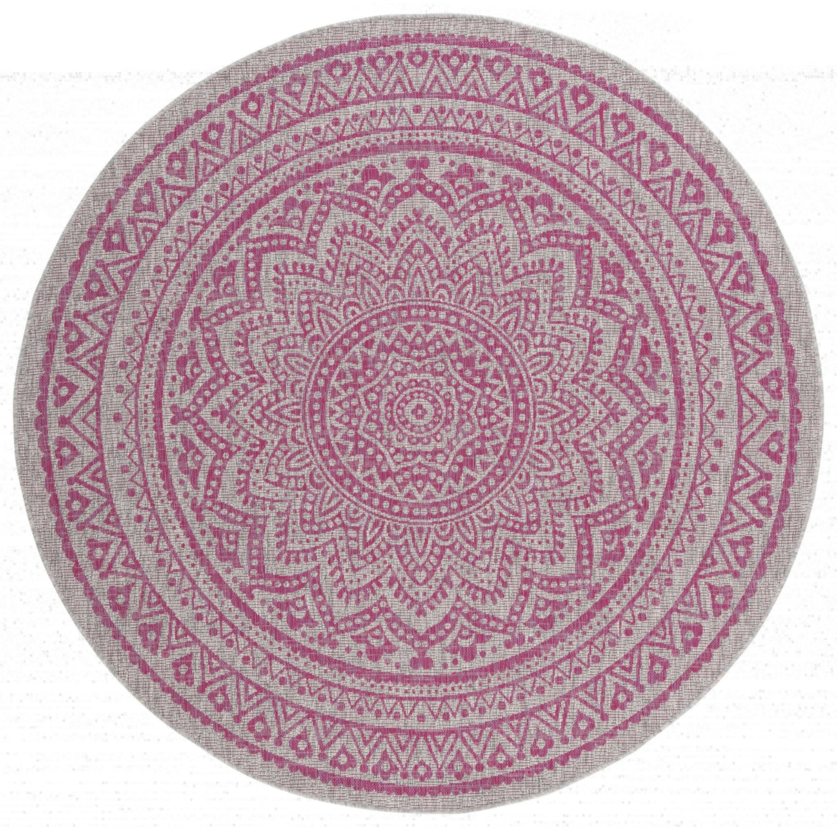Safavieh Courtyard Cy8734 - 39712 Light Grey/Fuchsia Rug - Safavieh - cy8734 - 39712 - 28