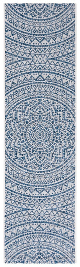 Safavieh Courtyard Cy8734 - 53412 Ivory/Navy Rugs - Safavieh - cy8734 - 53412 - 28