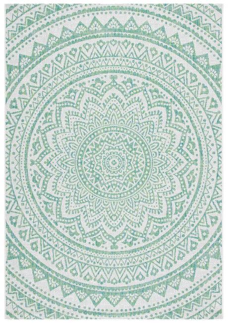 Safavieh Courtyard Cy8734 - 55712 Ivory/Green Rugs - Safavieh - cy8734 - 55712 - 2