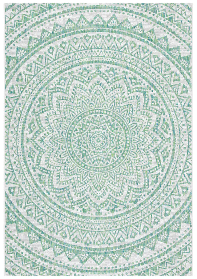 Safavieh Courtyard Cy8734 - 55712 Ivory/Green Rugs - Safavieh - cy8734 - 55712 - 2