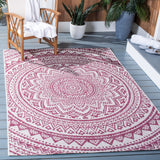 Safavieh Courtyard Cy8734 - 55912 Ivory/Fuchsia Rugs - Safavieh - cy8734 - 55912 - 2
