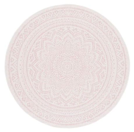 Safavieh Courtyard Cy8734 - 56212 Ivory/Soft Pink Rugs - Safavieh - cy8734 - 56212 - 7r