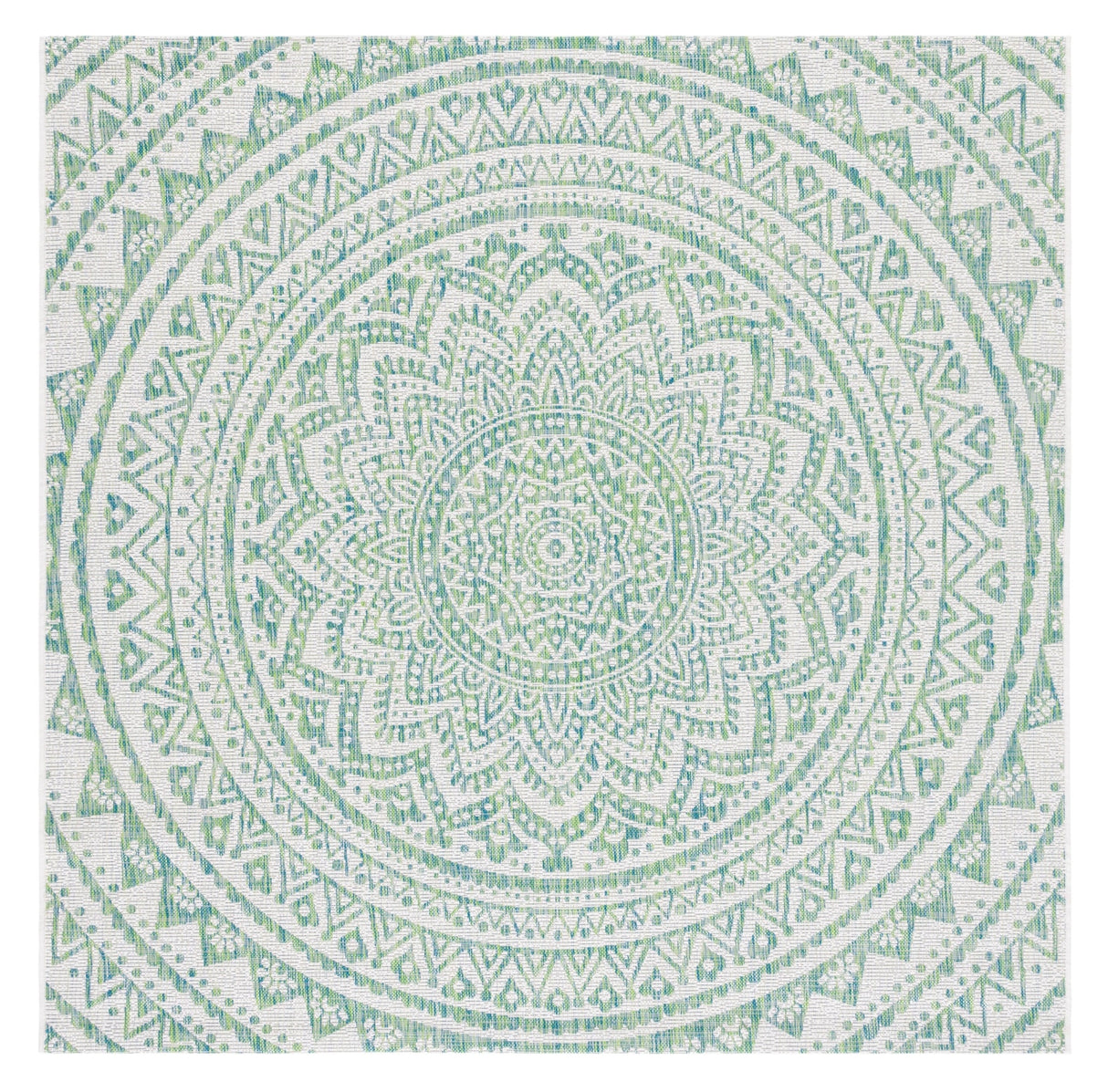 Safavieh Courtyard Cy8734 Ivory/Green Rug - Safavieh - cy8734 - 55712 - 214