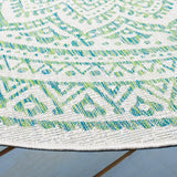 Safavieh Courtyard Cy8734 Ivory/Green Rug - Safavieh - cy8734 - 55712 - 214
