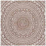 Safavieh Courtyard Cy8734 Light Beige/Light Brown Rug - Safavieh - cy8734 - 36312 - 5sq