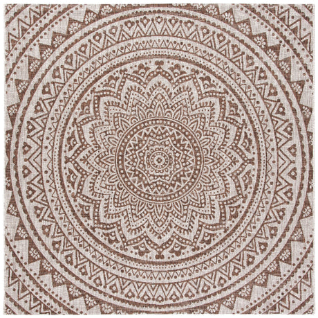 Safavieh Courtyard Cy8734 Light Beige/Light Brown Rug - Safavieh - cy8734 - 36312 - 5sq