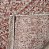 Safavieh Courtyard Cy8734 Light Beige/Terracotta Rug - Safavieh - cy8734 - 36512 - 4r