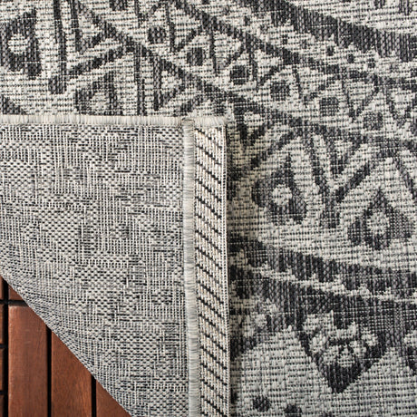 Safavieh Courtyard Cy8734 Light Grey/Black Rug - Safavieh - cy8734 - 37612 - 4r