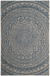 Safavieh Courtyard Cy8734 Light Grey/Blue Rug - Safavieh - cy8734 - 36812 - 2
