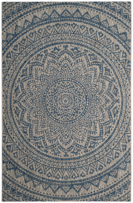 Safavieh Courtyard Cy8734 Light Grey/Blue Rug - Safavieh - cy8734 - 36812 - 2