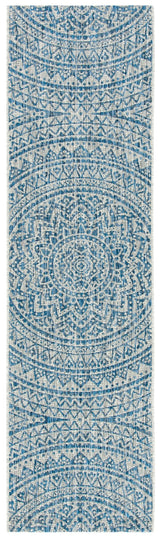 Safavieh Courtyard Cy8734 Light Grey/Blue Rug - Safavieh - cy8734 - 36812 - 3
