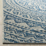 Safavieh Courtyard Cy8734 Light Grey/Blue Rug - Safavieh - cy8734 - 36812 - 4r