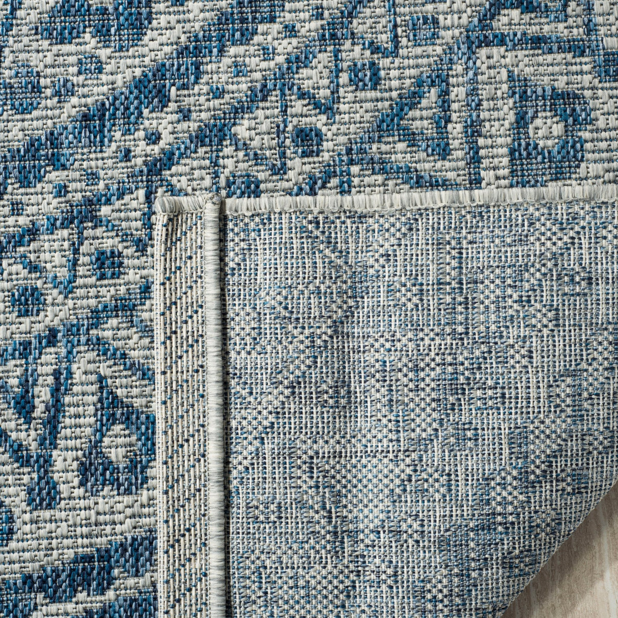 Safavieh Courtyard Cy8734 Light Grey/Blue Rug - Safavieh - cy8734 - 36812 - 4r