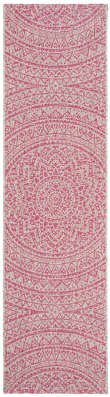 Safavieh Courtyard Cy8734 Light Grey/Fuchsia Rug - Safavieh - cy8734 - 39712 - 3