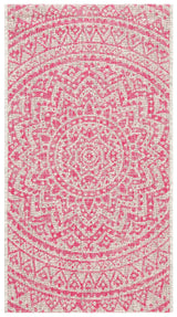 Safavieh Courtyard Cy8734 Light Grey/Fuchsia Rug - Safavieh - cy8734 - 39712 - 4r