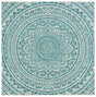 Safavieh Courtyard Cy8734 Light Grey/Teal Rug - Safavieh - cy8734 - 37212 - 4sq