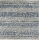Safavieh Courtyard 6'-7" x 6'-7" Rug in Light Grey / Blue