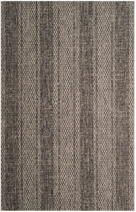 Safavieh Courtyard Cy8736 - 37612 Light Grey / Black Rugs - Safavieh - cy8736 - 37612 - 2