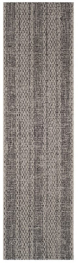 Safavieh Courtyard Cy8736 - 37612 Light Grey / Black Rugs - Safavieh - cy8736 - 37612 - 27