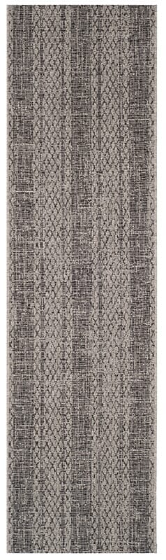 Safavieh Courtyard Cy8736 - 37612 Light Grey / Black Rugs - Safavieh - cy8736 - 37612 - 27