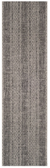 Safavieh Courtyard Cy8736 Light Grey/Black Rug - Safavieh - cy8736 - 37612 - 212