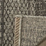Safavieh Courtyard Cy8736 Light Grey/Black Rug - Safavieh - cy8736 - 37612 - 212