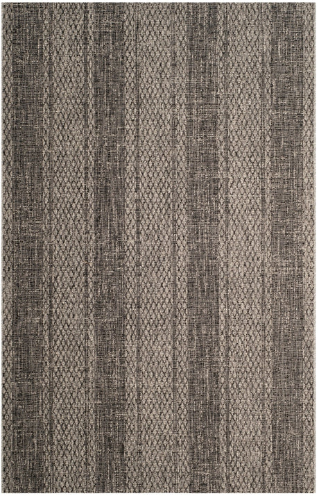 Safavieh Courtyard Cy8736 Light Grey/Black Rug - Safavieh - cy8736 - 37612 - 810