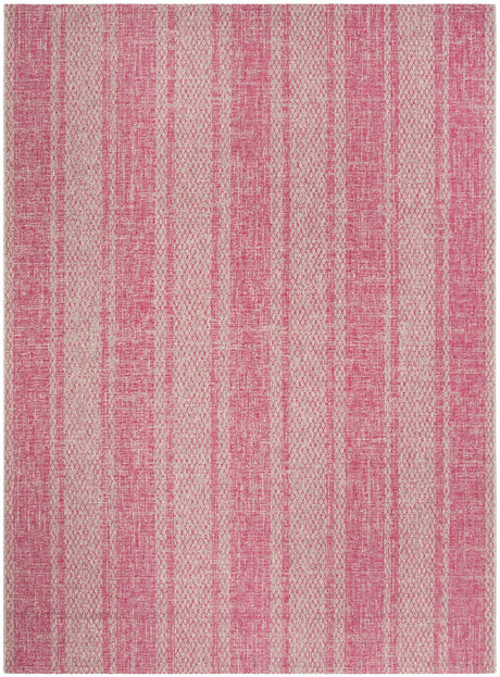 Safavieh Courtyard Cy8736 Light Grey/Fuchsia Rug - Safavieh - cy8736 - 39712 - 27