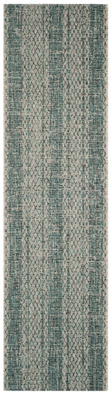 Safavieh Courtyard Cy8736 Light Grey/Teal Rug - Safavieh - cy8736 - 37212 - 210
