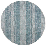 Safavieh Courtyard Cy8736 Light Grey/Teal Rug - Safavieh - cy8736 - 37212 - 4r