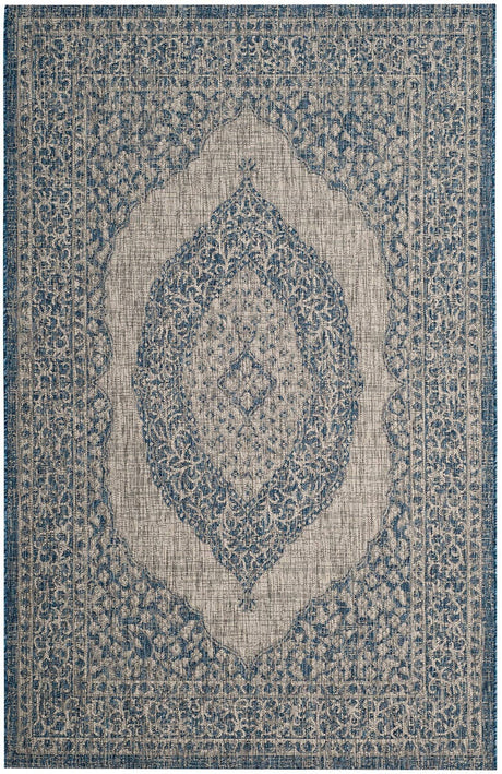 Safavieh Courtyard Cy8751 - 36812 Light Grey / Blue Rugs - Safavieh - cy8751 - 36812 - 2