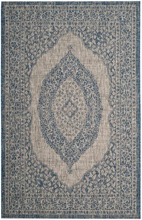 Safavieh Courtyard Cy8751 - 36812 Light Grey / Blue Rugs - Safavieh - cy8751 - 36812 - 2