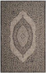 Safavieh Courtyard Cy8751 - 37612 Light Grey / Black Rugs - Safavieh - cy8751 - 37612 - 2